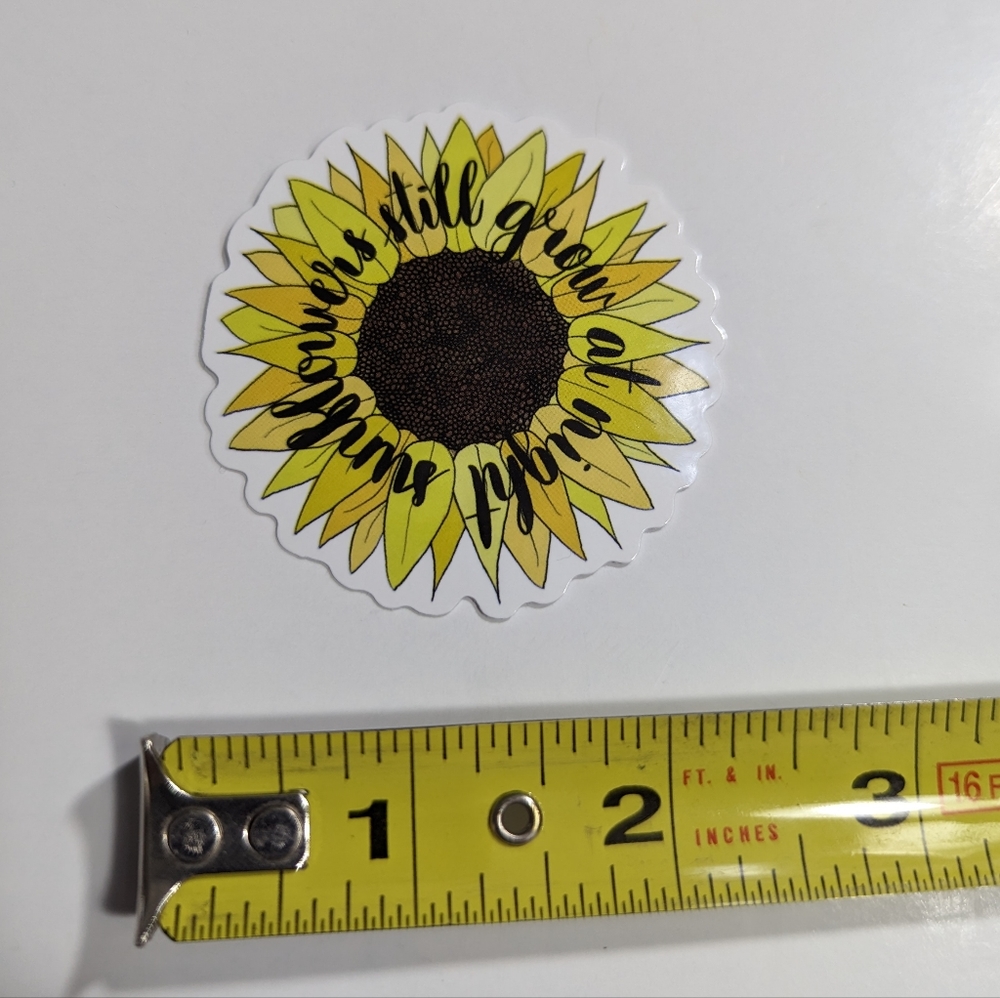 Sunflower Sticker - Picture 2 of 2